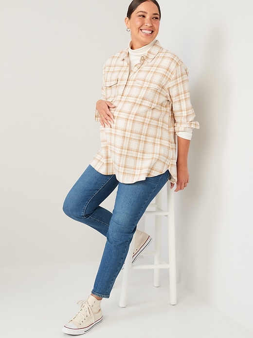 Maternity Front Low Panel O.G. Straight Jeans | Old Navy