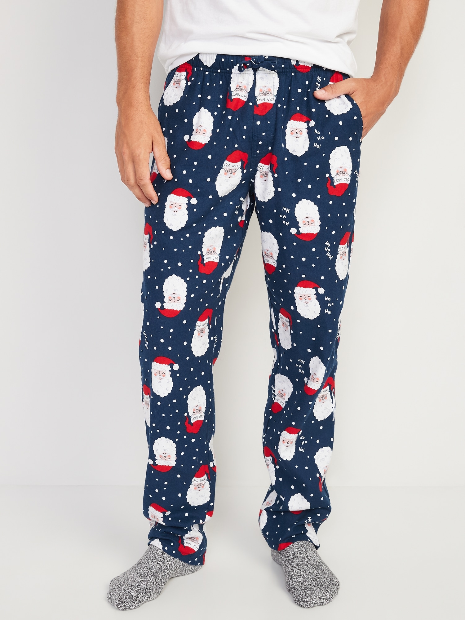 Old Navy Double-Brushed Flannel Pajama Pants for Men