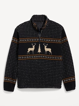 Sherpa sweater 2025 old navy