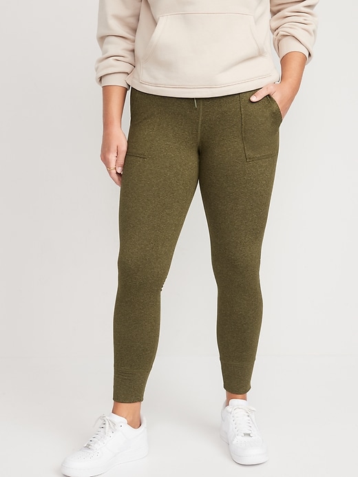 Old Navy, Pants & Jumpsuits, Cozecore High Waisted Jogger Leggings Green  S