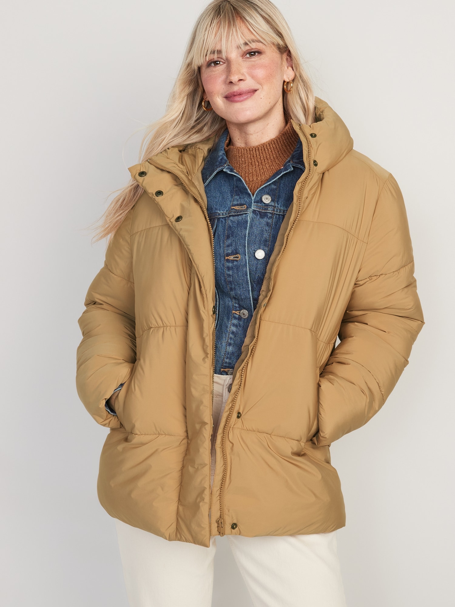 Bubble jacket shop old navy