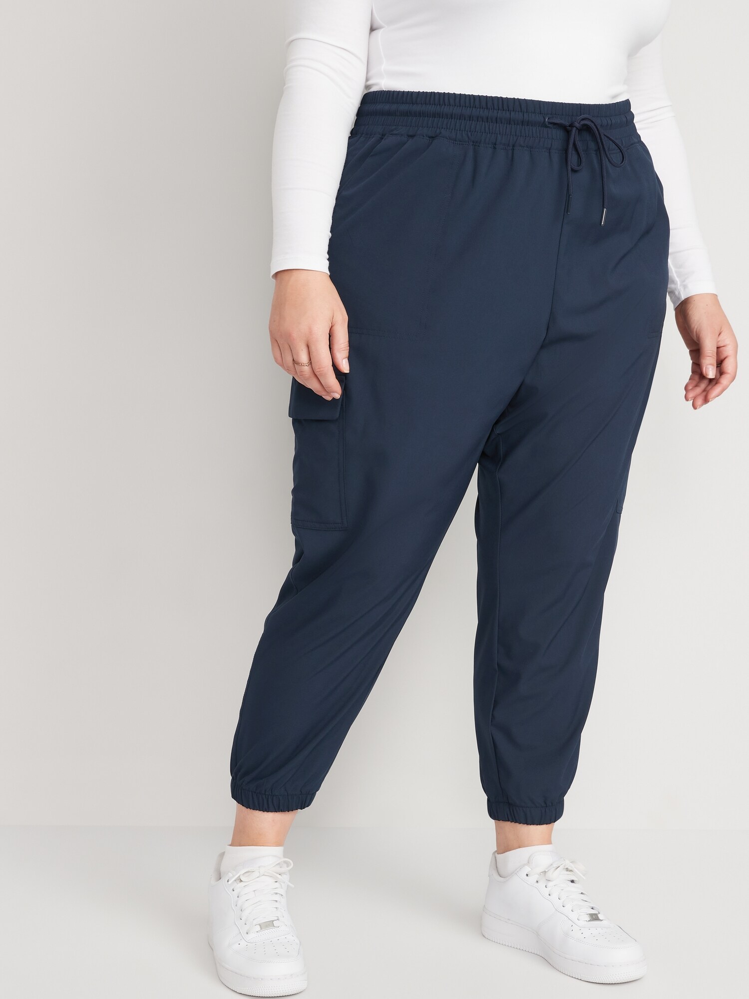 High-Waisted StretchTech Cargo Joggers | Old Navy