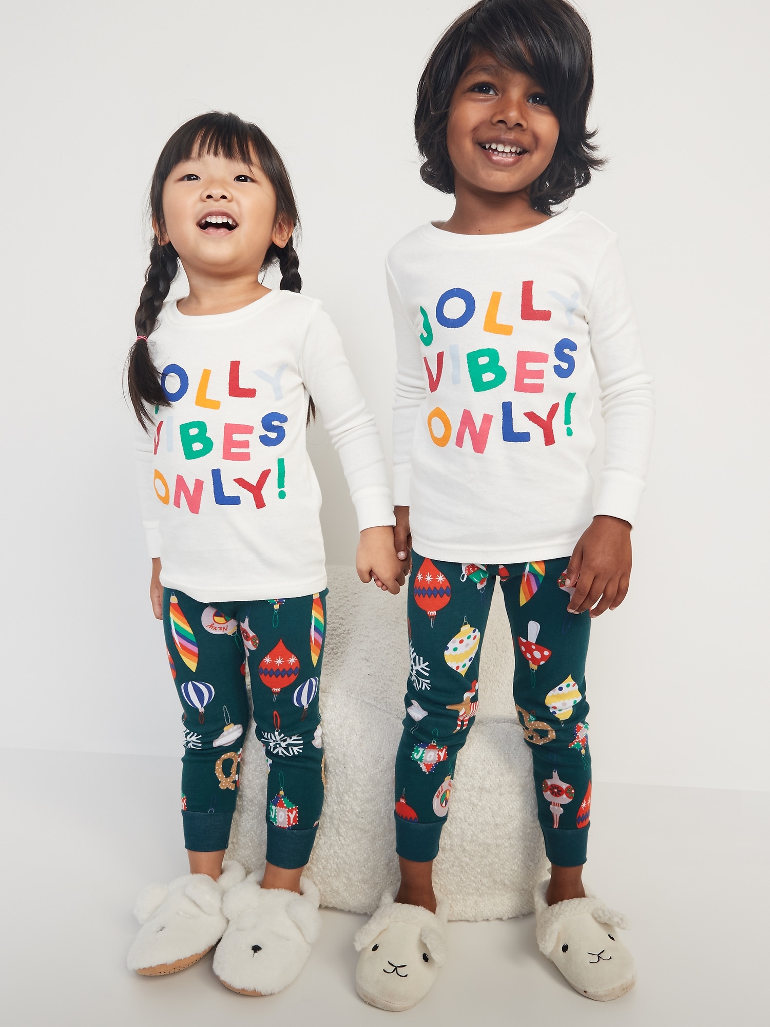 Unisex Matching Print Pajamas for Toddler & Baby | Old Navy