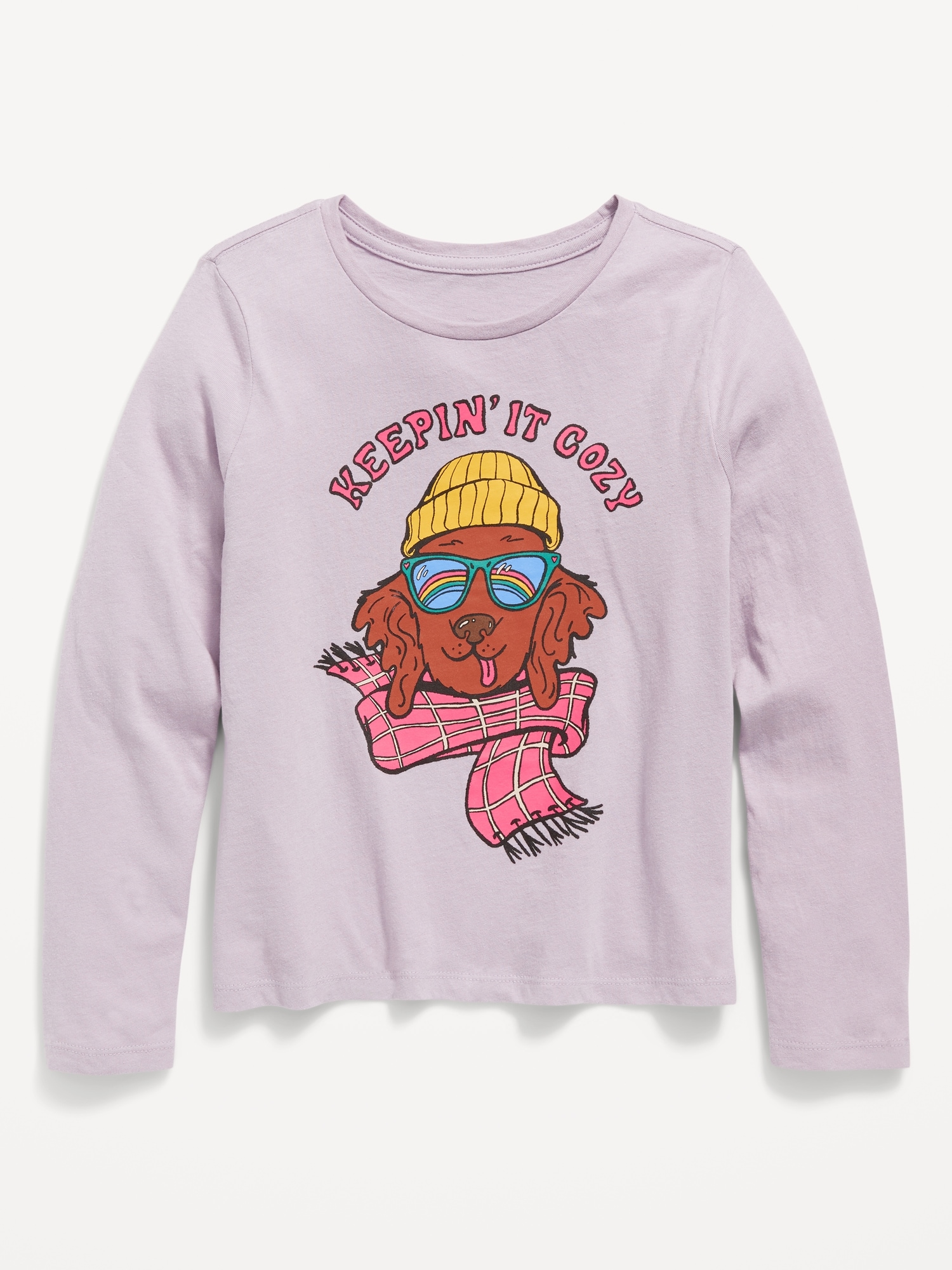 Long-Sleeve Graphic T-Shirt for Girls