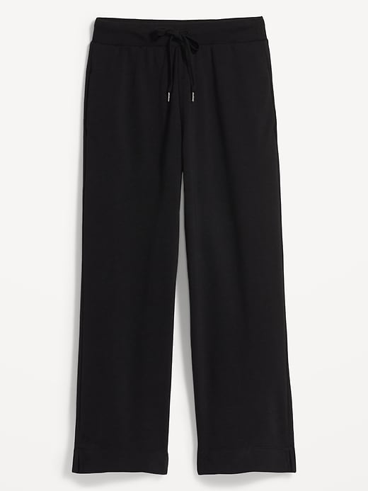 The Great - The Cropped Sweatpant with Multi Piping Navy