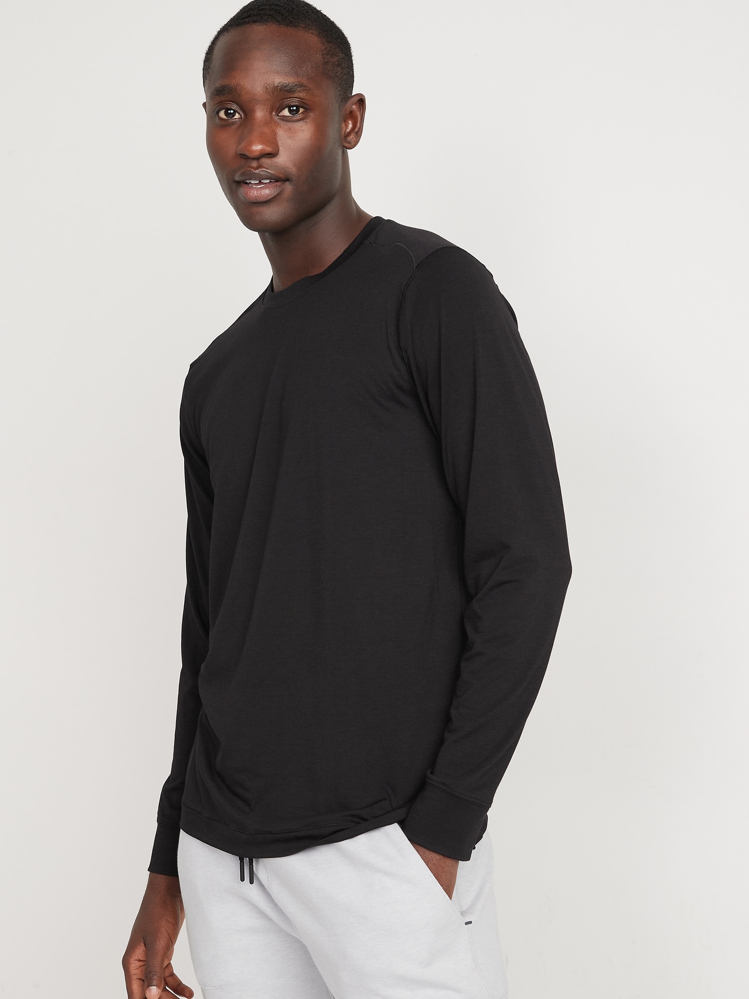 Long Sleeved Stretch T-shirt