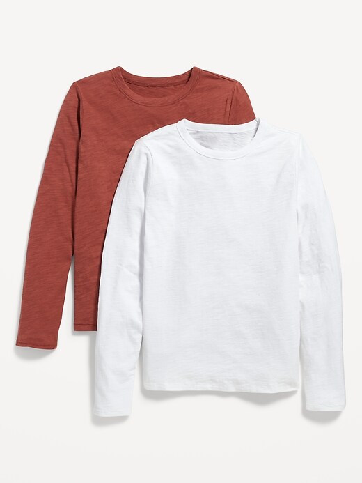 Image number 4 showing, EveryWear Long-Sleeve Slub-Knit T-Shirt 2-Pack for Women