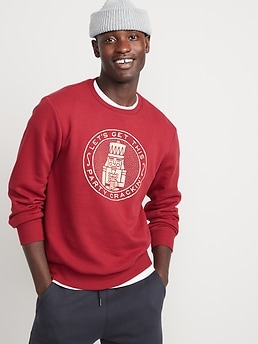 Holiday Graphic Crew-Neck Sweatshirt | Old Navy