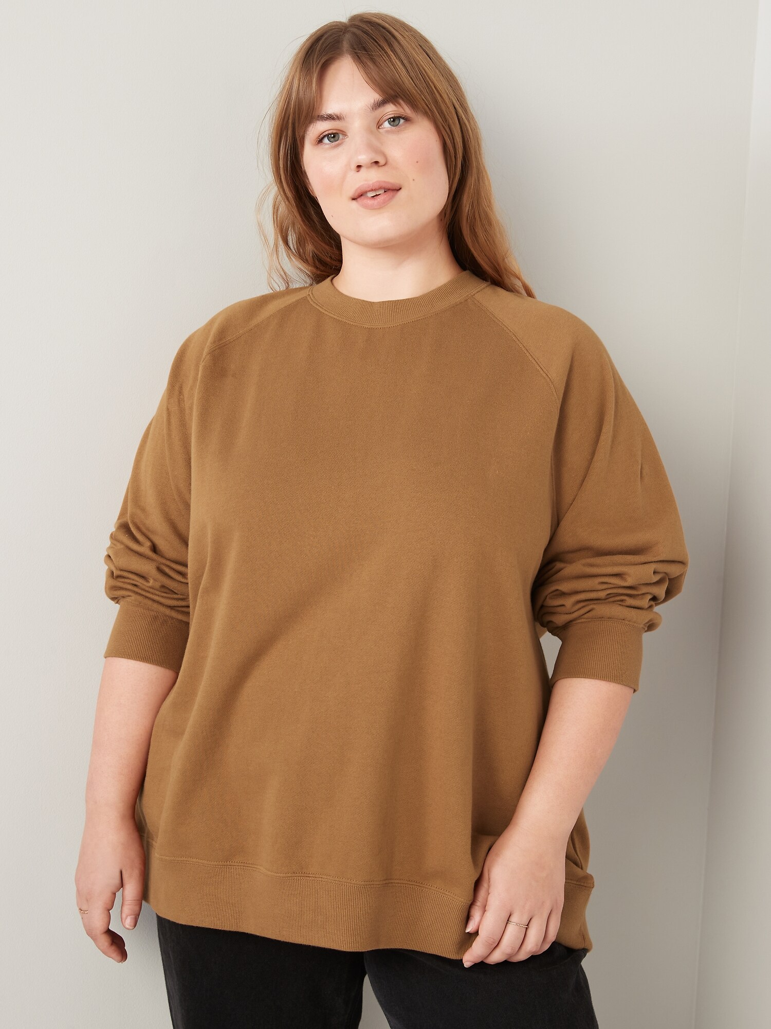 Oversized Vintage Tunic Sweatshirt For Women Old Navy