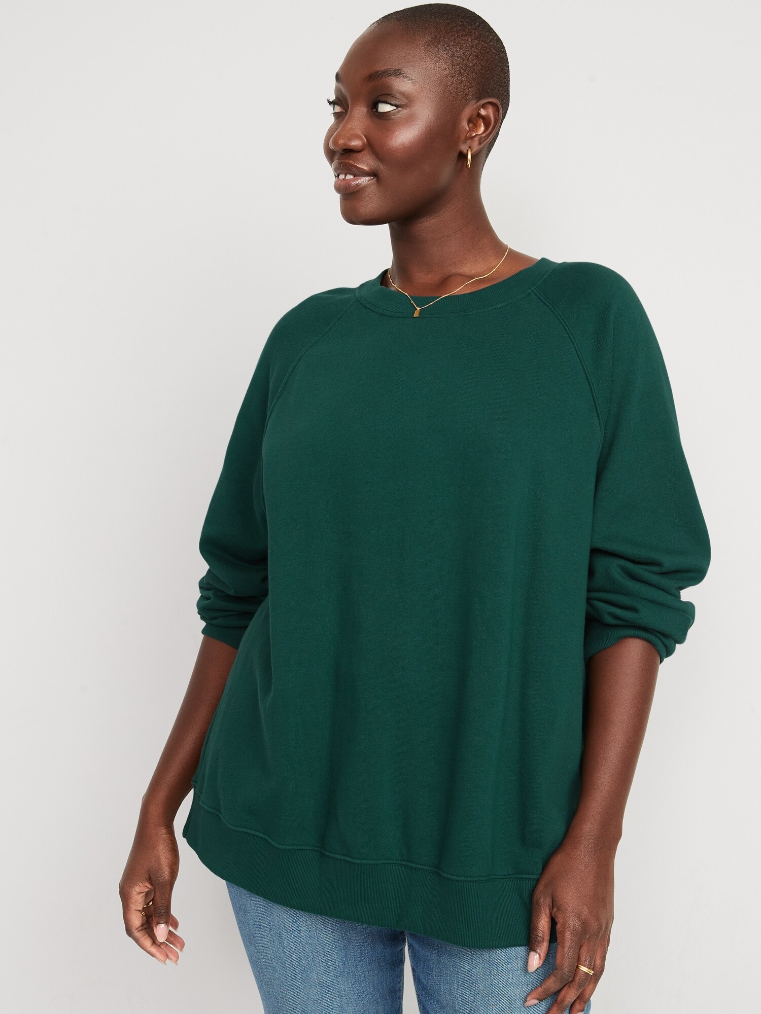 Oversized Vintage Tunic Sweatshirt for 