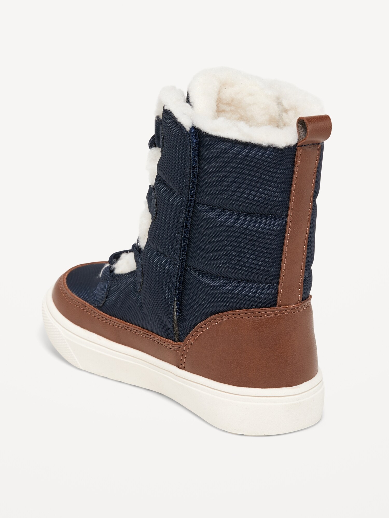 Boys sherpa 2025 lined boots