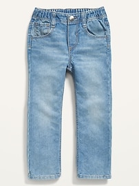 Image number 1 showing, Unisex Wow Straight Pull-On Jeans for Toddler