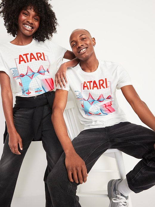 Voir une image plus grande du produit 2 de 3. T-shirt unisexe Atari™pour Adulte