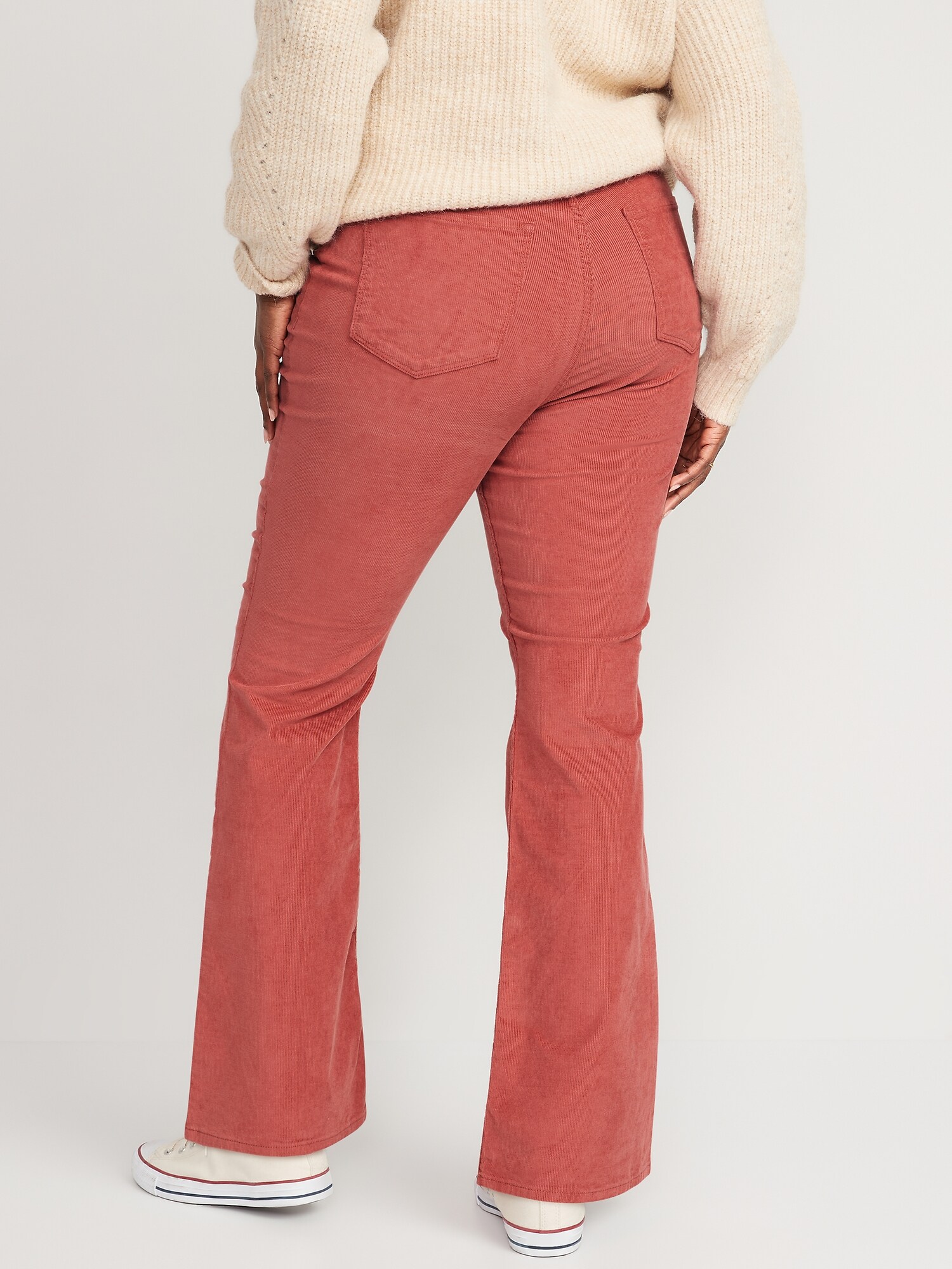 Higher HighWaisted Flare Corduroy Pants for Women Old Navy