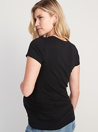 Image number 2 showing, Maternity Crew Neck T-Shirt