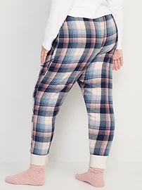 Flannel hot sale joggers womens