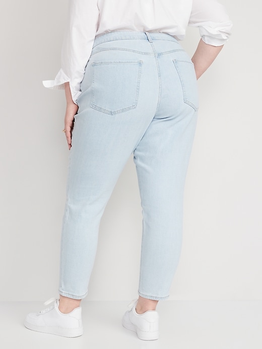 Image number 8 showing, Curvy High-Waisted OG Straight Ankle Jeans for Women