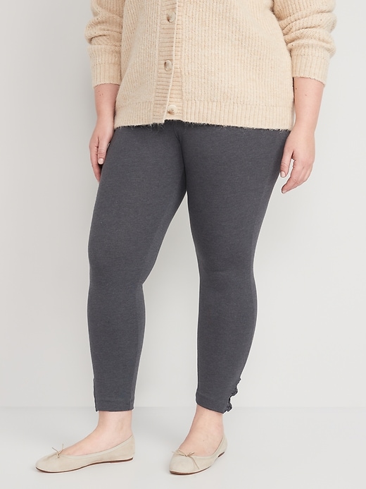 Image number 7 showing, High-Waisted Double-Knot Ankle Leggings For Women