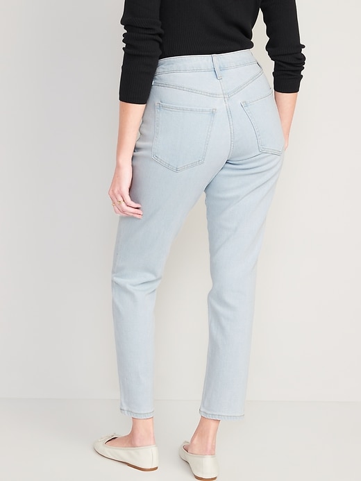 Image number 2 showing, Curvy High-Waisted OG Straight Ankle Jeans for Women
