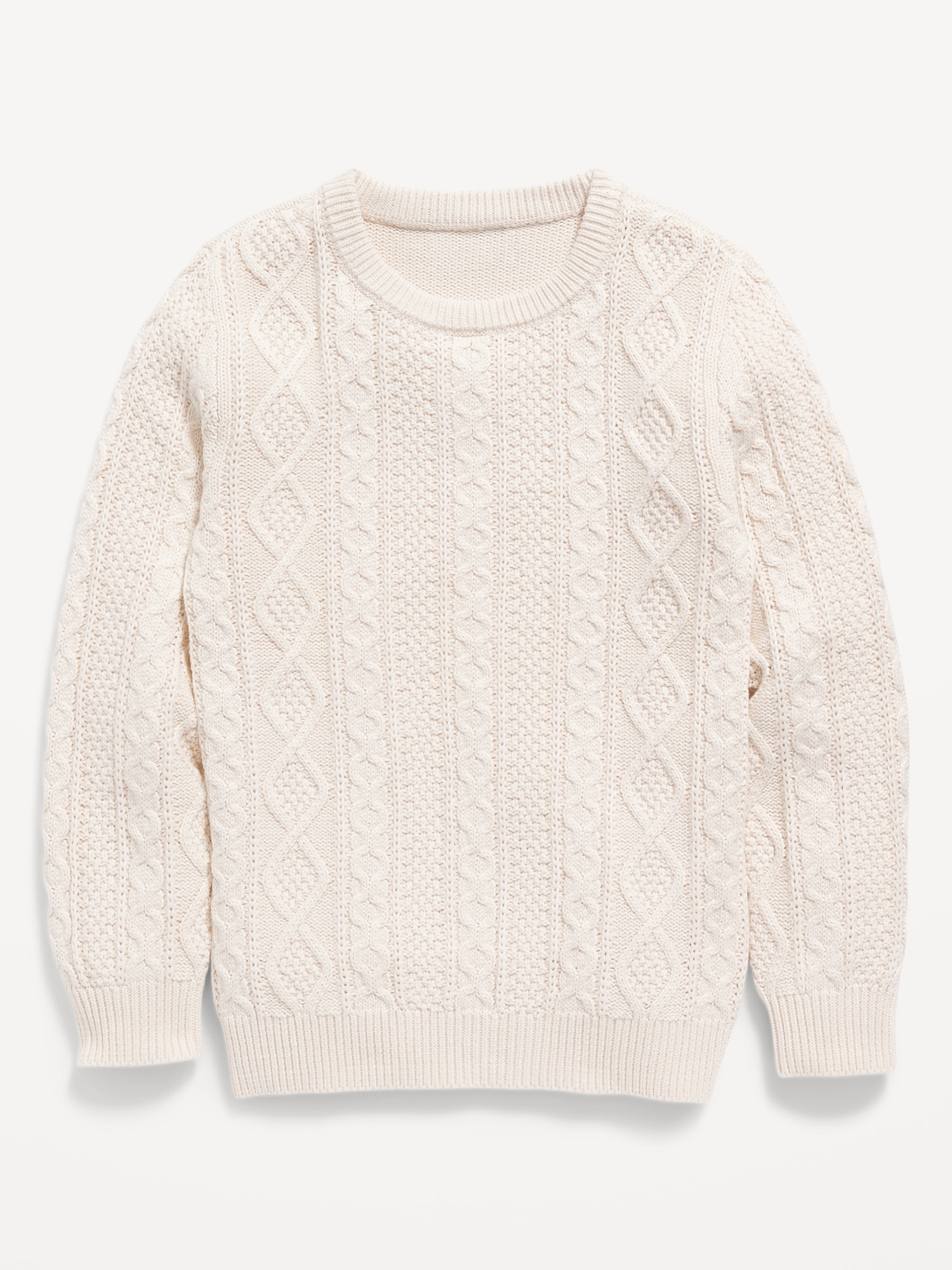 Cable-Knit Crew-Neck Sweater for Boys | Old Navy