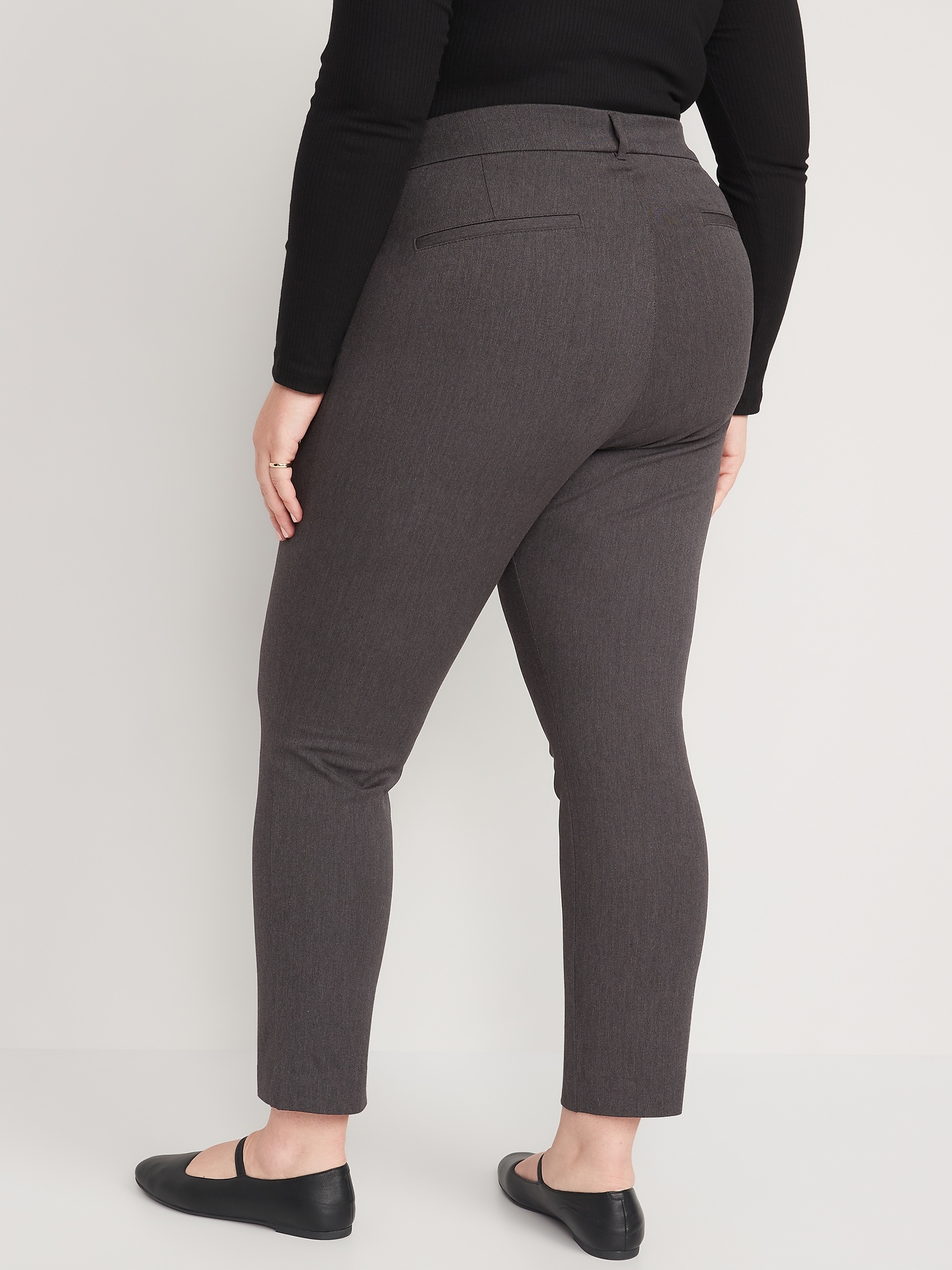 High-Waisted Pixie Skinny Ankle Pants | Old Navy