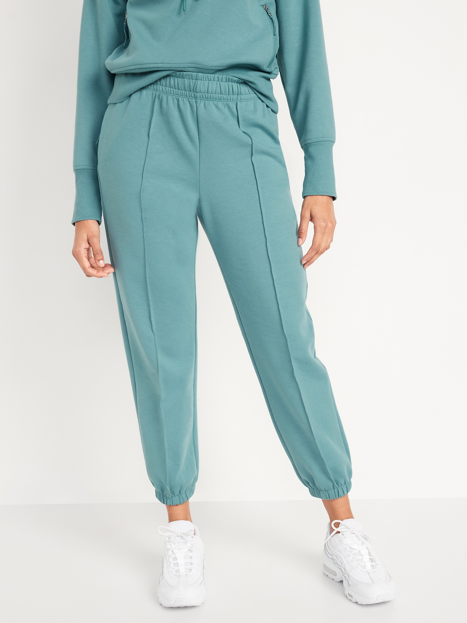 Lole Women's High-Rise Sweatpants, Lounge Pant, Joggers | Dark Green Pants