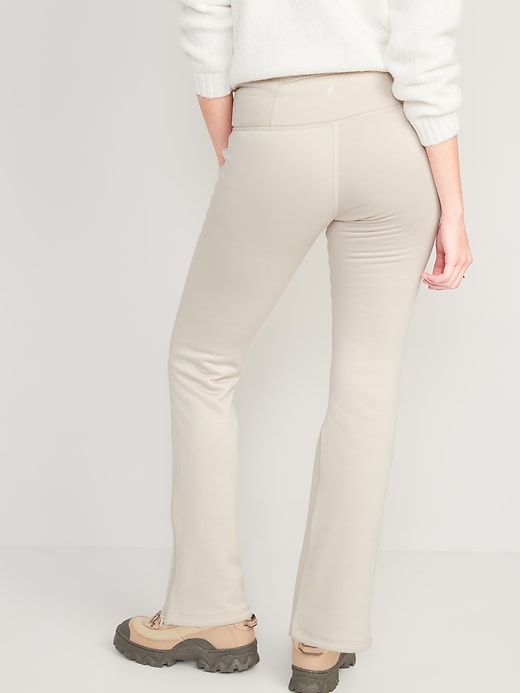 Image number 2 showing, High-Waisted UltraCoze Fleece-Lined Flare Leggings