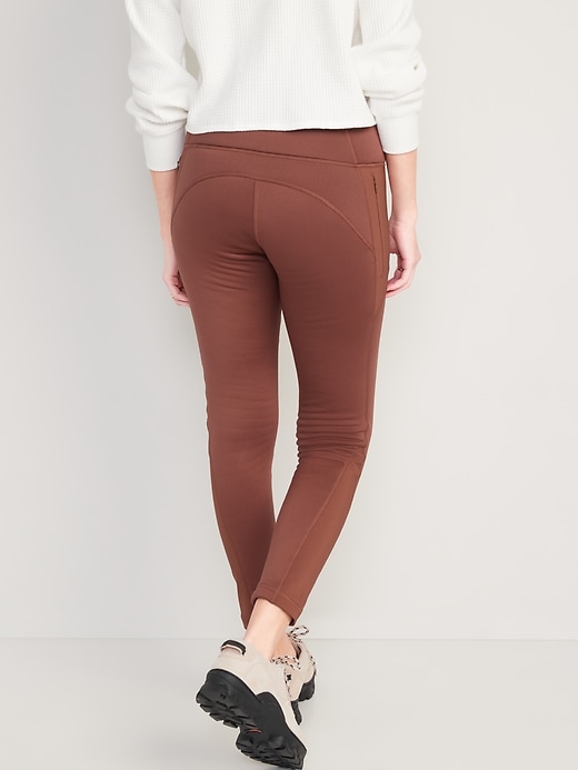Image number 2 showing, High-Waisted UltraCoze Fleece-Lined Leggings