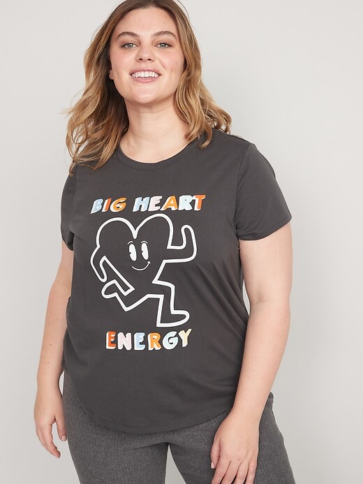 Image number 7 showing, EveryWear Matching Holiday Graphic T-Shirt for Women