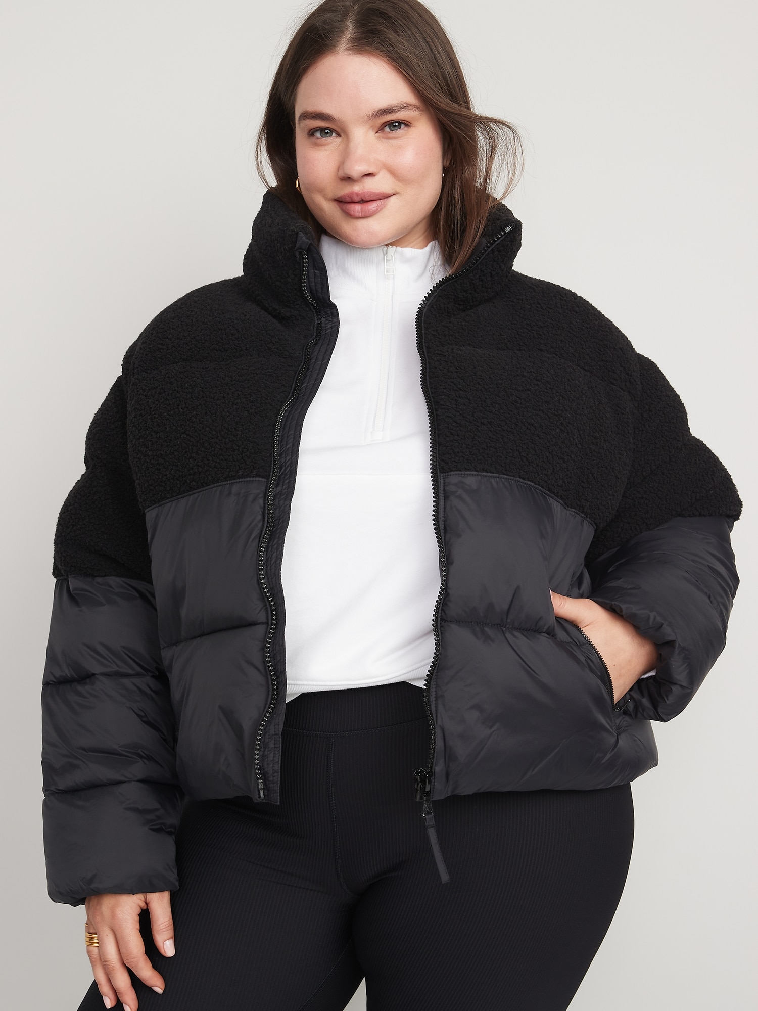 Sherpa 2025 collar puffer