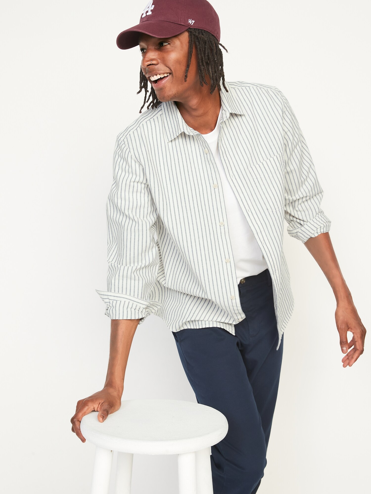 Classic-Fit Non-Stretch Everyday Oxford Shirt for Men | Old Navy