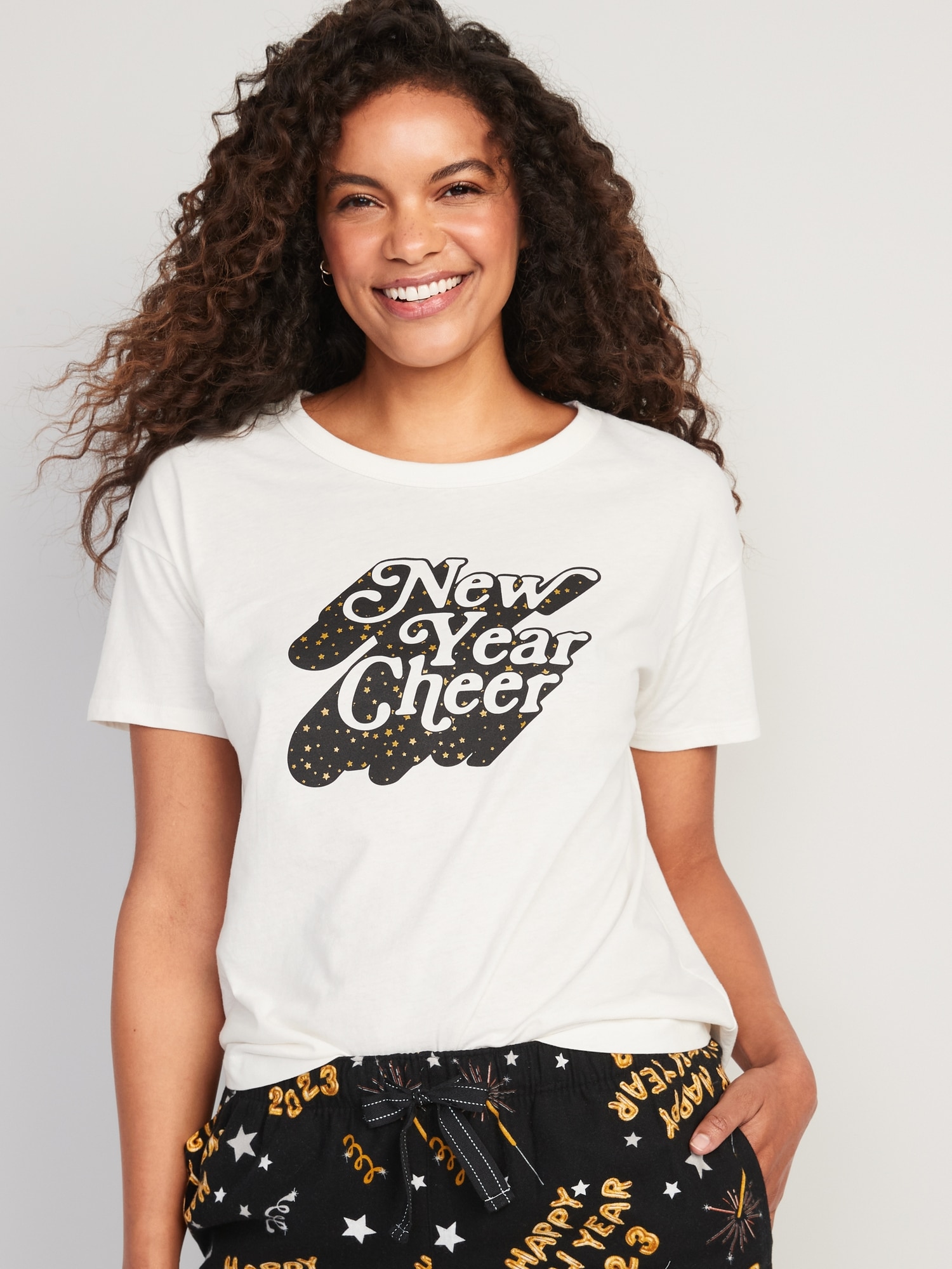 old navy holiday graphic tees