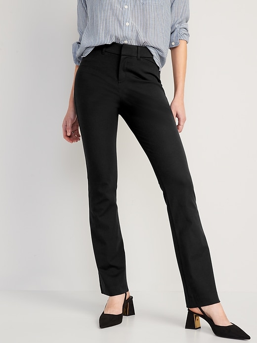 Image number 1 showing, High-Waisted Pixie Flare Pants