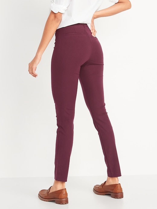 Image number 2 showing, High-Waisted Pixie Skinny Ankle Pants