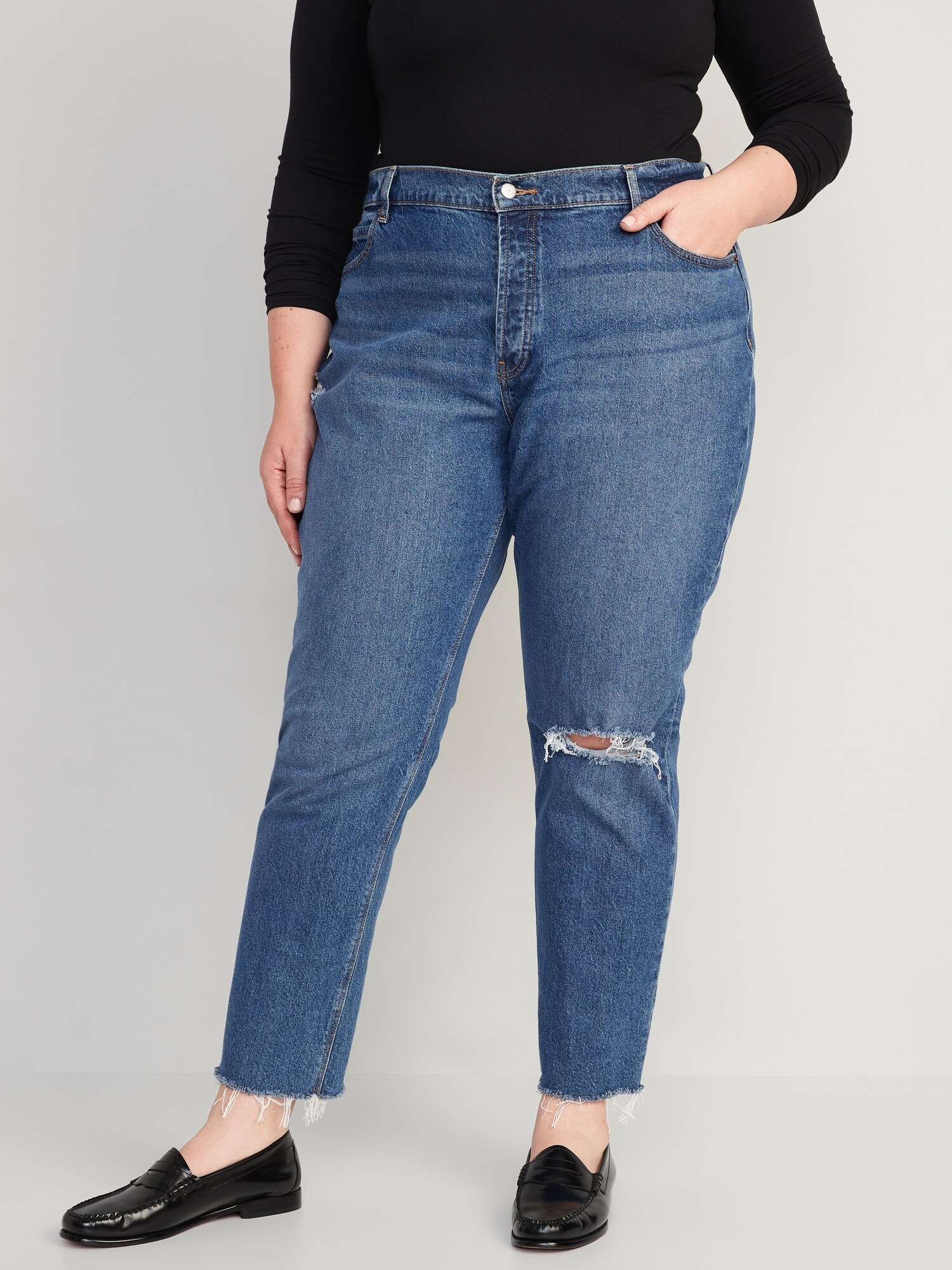Jeans Guess Los Angeles Desmond - Taille Basse, Coupe Détendue - Taille 28 X 30 - Distressed - Neuf Avec étiquettes