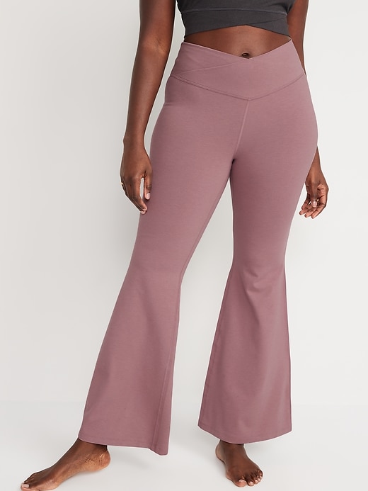 Hi-Rise Flare Pant  The ultimate power duo: a high-rise waist and
