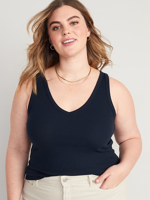 Image number 7 showing, First-Layer V-Neck Tank Top