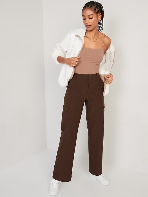 Image number 3 showing, High-Waisted All-Seasons StretchTech Cargo Pants