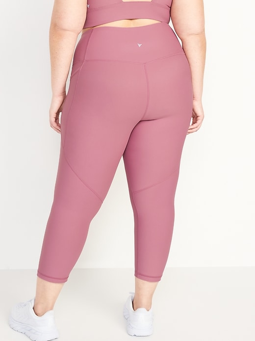 Image number 8 showing, High-Waisted PowerSoft Crop Leggings for Women