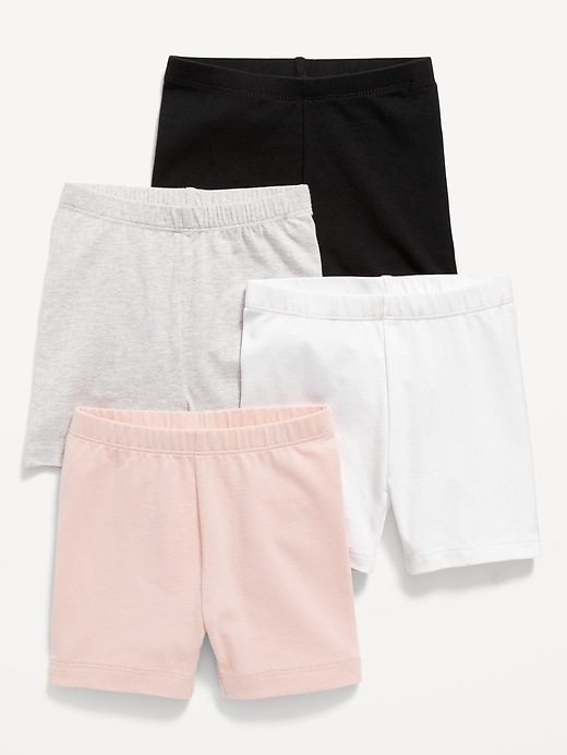 Voir une image plus grande du produit 1 de 3. Cuissard en jersey pour toute-petite fille (paquet de 4)