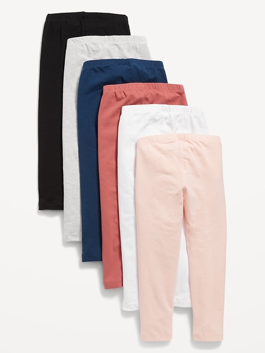 Voir une image plus grande du produit 2 de 2. Legging pleine longueur pour Toute-petite (paquet de 6)