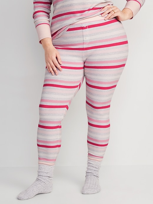 Image number 7 showing, Matching Printed Thermal-Knit Pajama Leggings