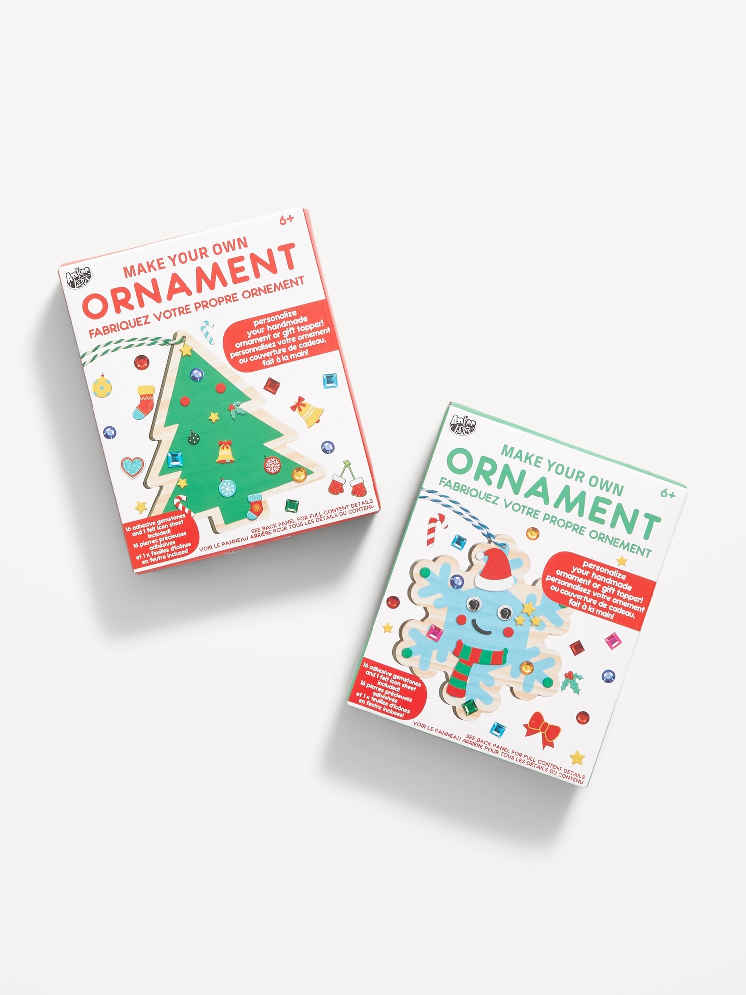 Old Navy Make Your Own Ornament Kit green. 1