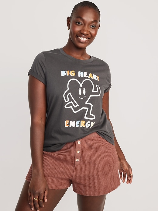 Image number 5 showing, EveryWear Matching Holiday Graphic T-Shirt for Women
