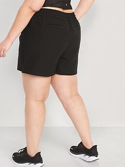 Old Navy High-Waisted StretchTech Water-Repellent Shorts for Women --  4.5-inch inseam