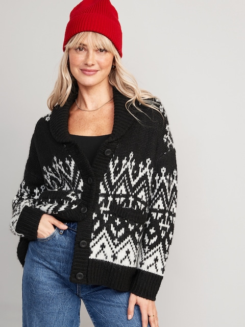 Cozy Fair Isle Cardigan