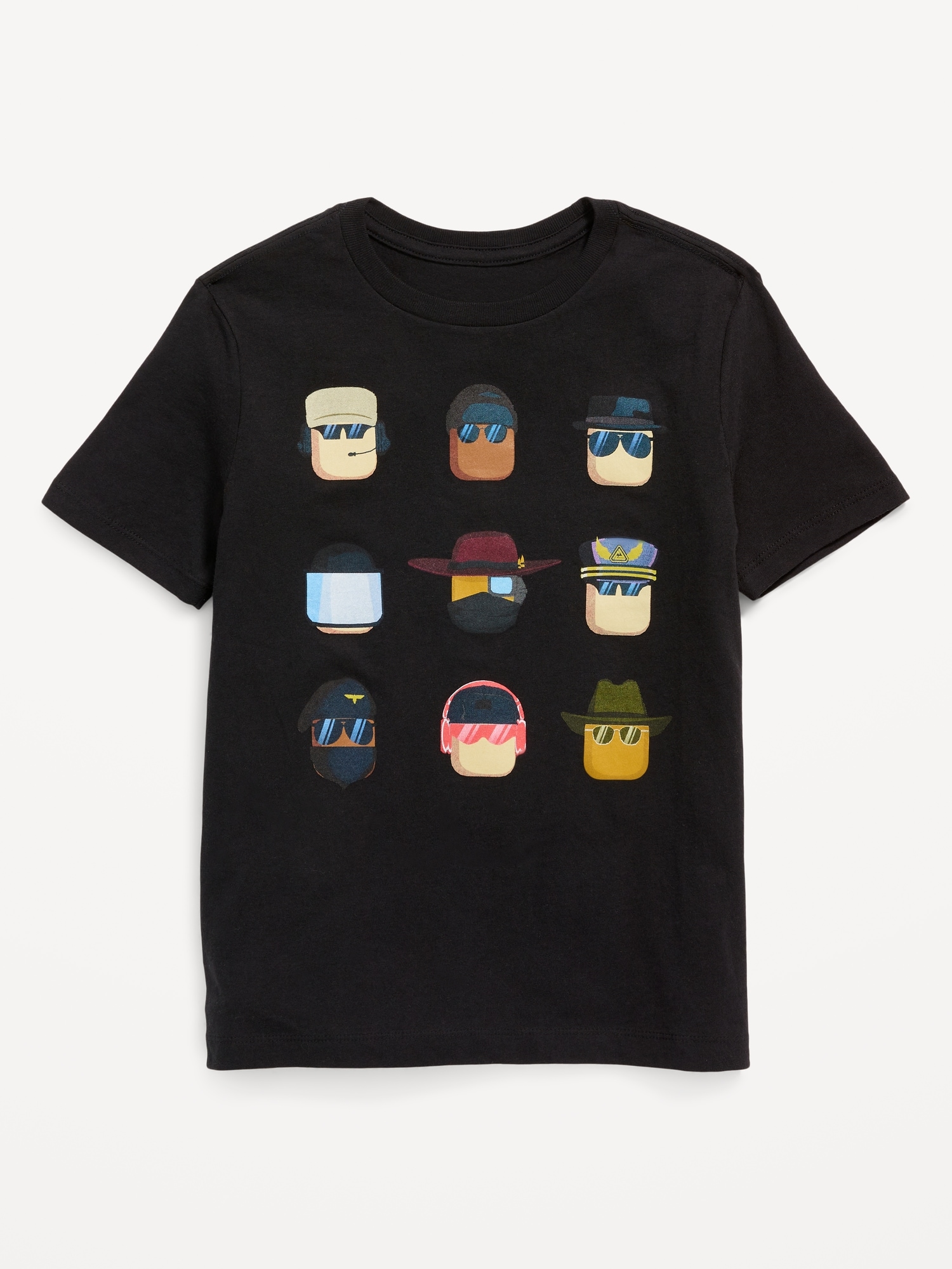 Roblox-t-shirt À Manches Courtes En Coton Fin Pour Garçons Et