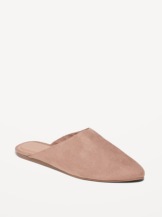 Faux Suede Mule Shoes Old Navy