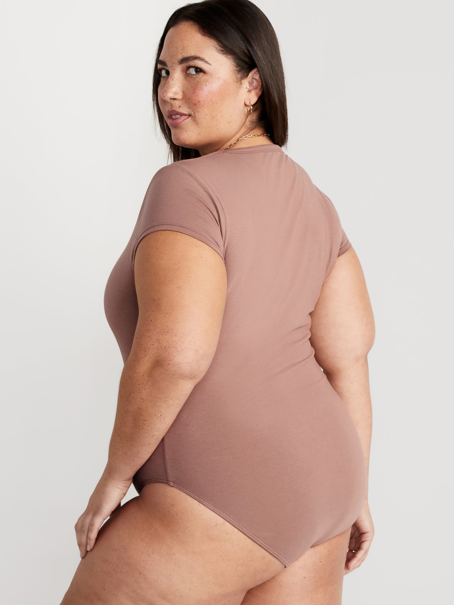 Women's Bodysuits Sexy Short Sleeve Shapewear Tank Tops Bodysuits