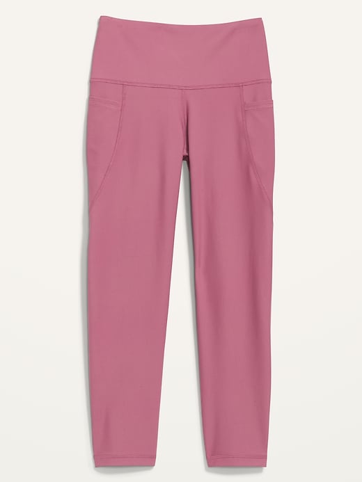 Image number 4 showing, High-Waisted PowerSoft Crop Leggings for Women